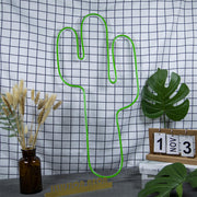 Green Cactus Neon Sign