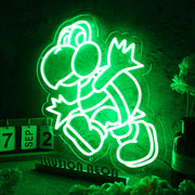 Green Koopa Troopa Green Neon Sign