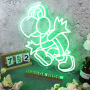 Green Koopa Troopa Green Neon Sign