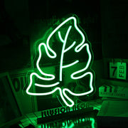 Green Leave Custom LED Neon Sign