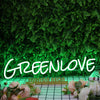 Green Love Neon Sign