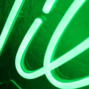 Green Till Death Neon Sign