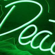 Green Till Death Neon Sign