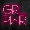 GRL PWR Neon Sign