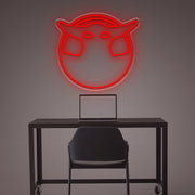 Grogu Silhouette LED Neon Sign