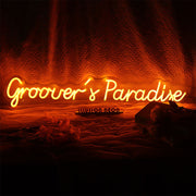 Grover'S Paradise Neon Sign