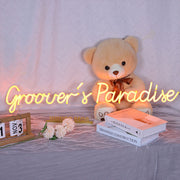 Grover'S Paradise Neon Sign