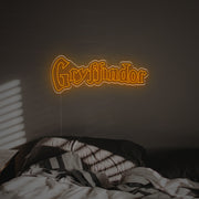 Gryffindor LED Neon Sign