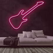 Guitar Neon Sign