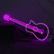 Guitar Neon Sign