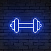 Gym Barbell Neon Sign