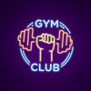 Gym Club Neon Sign