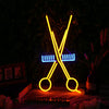 Hair Scissors Neon Sign