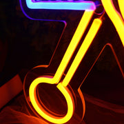 Hair Scissors Neon Sign