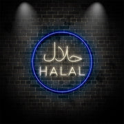 Halal Neon Sign