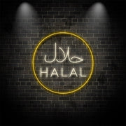 Halal Neon Sign