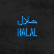 Halal Neon Sign