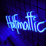 Halfmattic Neon Sign