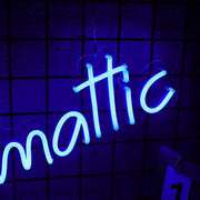 Halfmattic Neon Sign