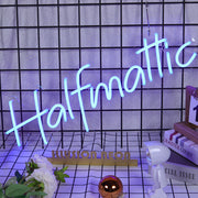 Halfmattic Neon Sign