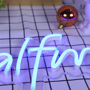 Halfmattic Neon Sign