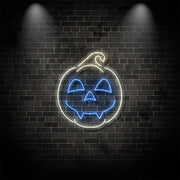 Halloween Pumpkin Neon Sign