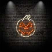 Halloween Pumpkin Neon Sign