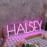 Halsey Pink Neon Sign