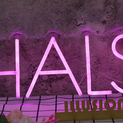 Halsey Pink Neon Sign