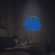 Hamburger For Restaurant LED Neon Sign