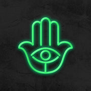 Hamsa Neon Sign