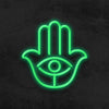 Hamsa Neon Sign