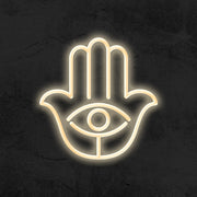 Hamsa Neon Sign