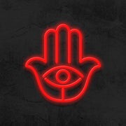 Hamsa Neon Sign