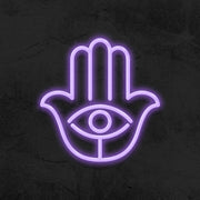 Hamsa Neon Sign