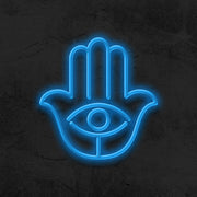 Hamsa Neon Sign