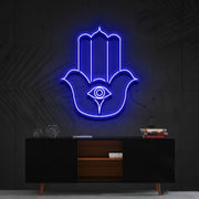 Hamsa Neon Sign