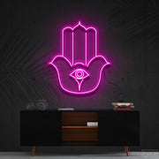 Hamsa Neon Sign