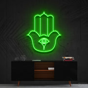 Hamsa Neon Sign