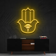 Hamsa Neon Sign