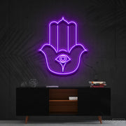 Hamsa Neon Sign