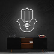 Hamsa Neon Sign