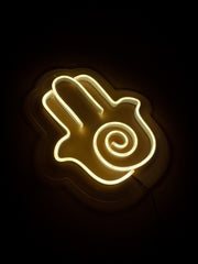 Hamsa V1 Neon Sign