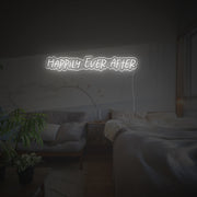 Happily Ever After LED Neon Sign