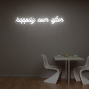 Happily Ever After Neon Sign Custom Neon Sign Lights Night Lamp Led Neon Sign Light For Home Party MG10122