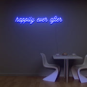 Happily Ever After Neon Sign Custom Neon Sign Lights Night Lamp Led Neon Sign Light For Home Party MG10122