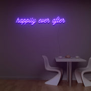 Happily Ever After Neon Sign Custom Neon Sign Lights Night Lamp Led Neon Sign Light For Home Party MG10122