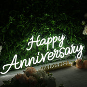 Happy Anniversary Custom Neon Sign