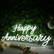 Happy Anniversary Custom Neon Sign