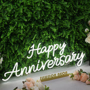 Happy Anniversary Custom Neon Sign